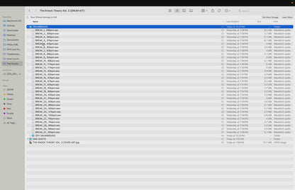 The Knock Theory Vol. 2 (DRUM KIT)